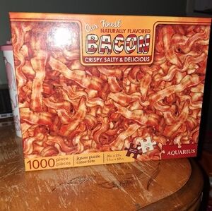 Aquarius Bacon Jigsaw Puzzle 1000-Piece
